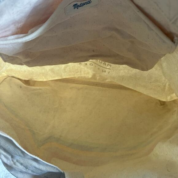 Madewell Insider Canvas Tote With Rainbow Wave‎ 19.5" x 16.75" - Picture 8 of 10